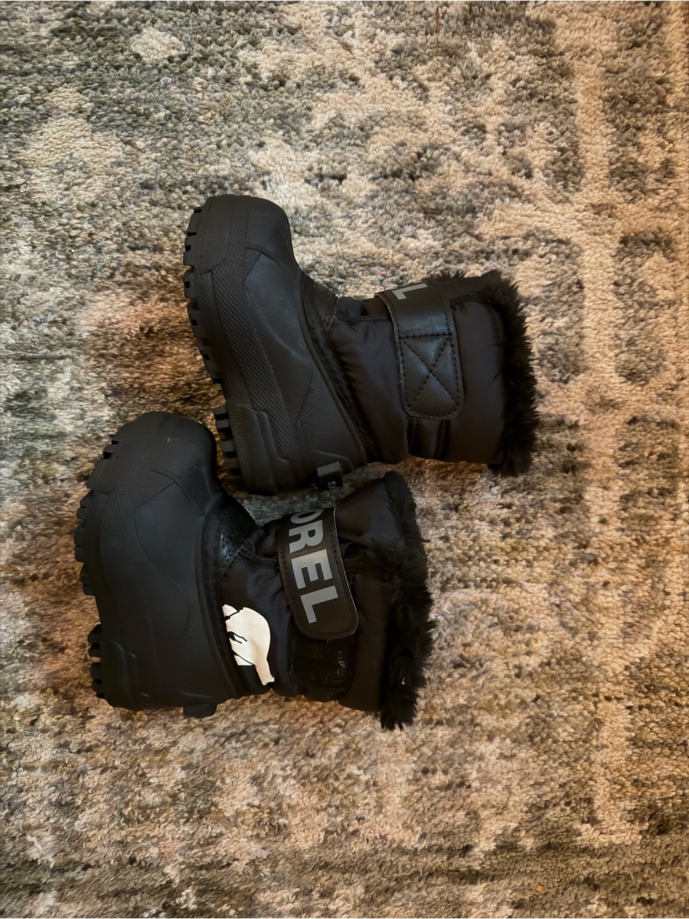 Sorel Kids Black Snow Commander